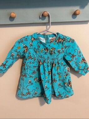 Wrangler corduroy cowgirl dress size 3-6 months